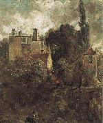 The Grove,or the Admiral-s House Hampstead, John Constable